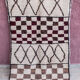 Rugs made wool authentic hand Azilal, 230 x 110