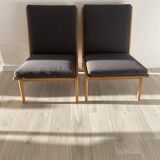 Set of 2 easy chairs by Karl Erik Ekselius, Sweden