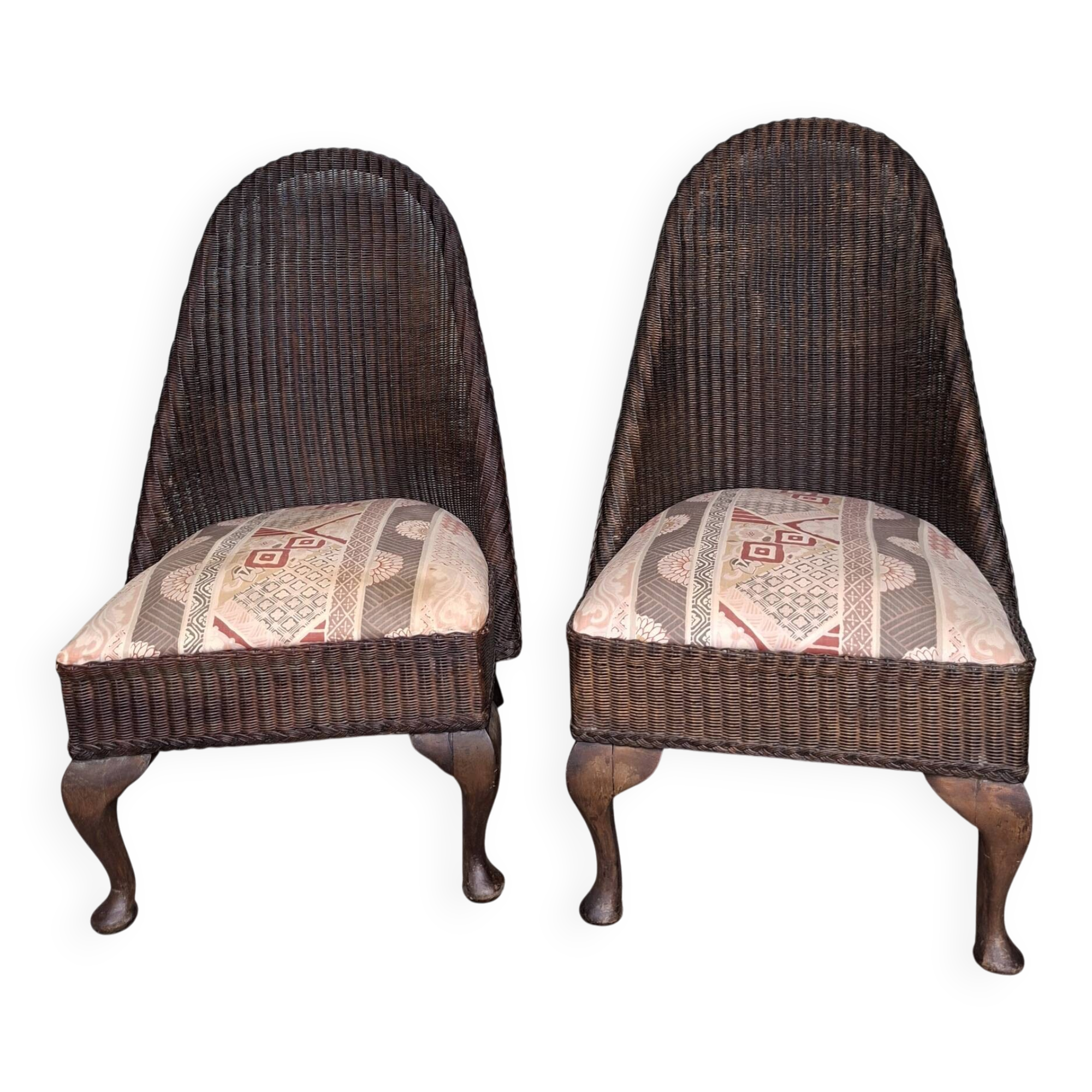 2 Lloyd look 1940 armchairs