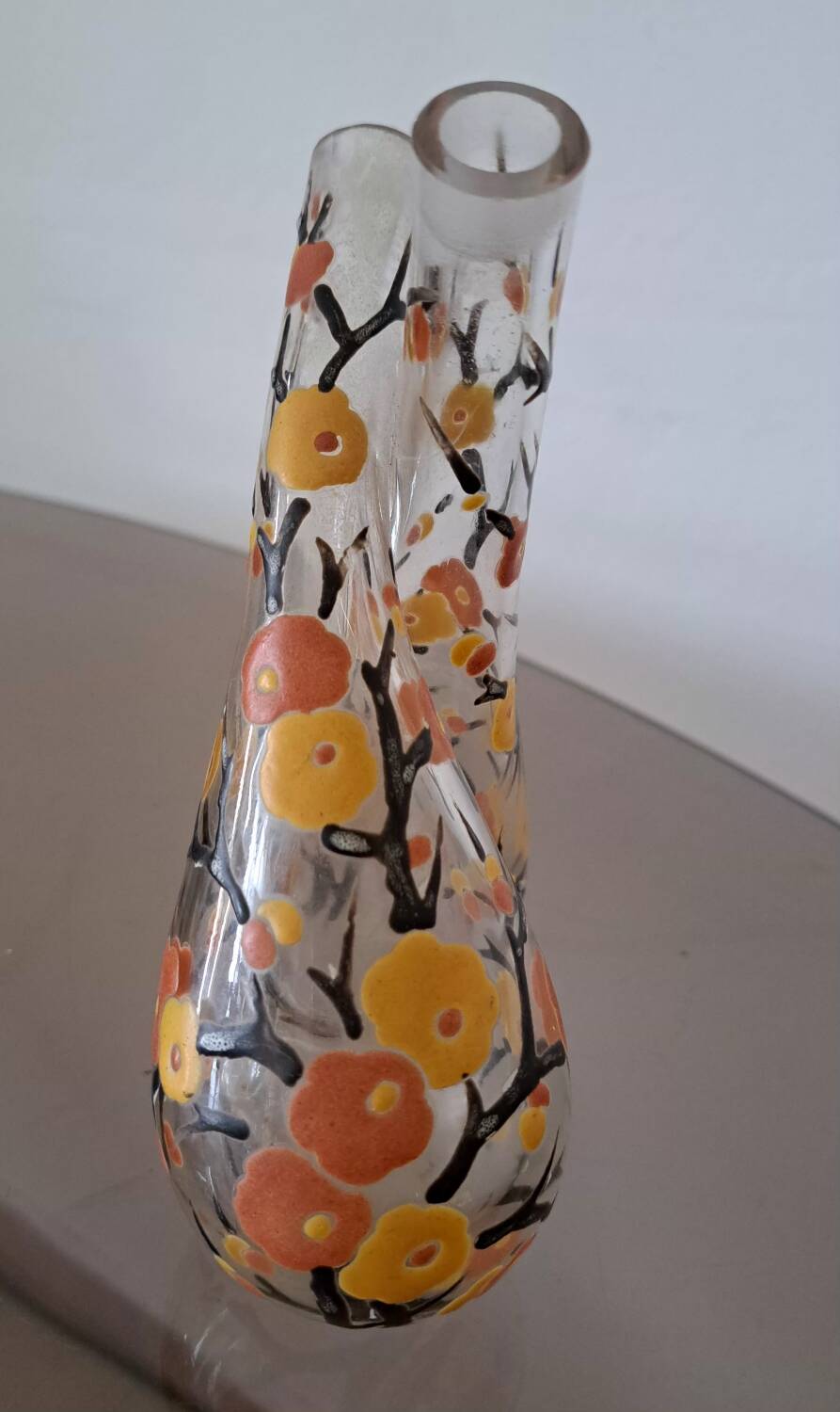 Small soliflore vase. Maison Delvaux Paris.