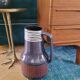 Mauve vase from West Germany.