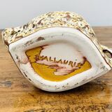 Rare Vallauris ceramic coffee service Sculptural design and u enamel