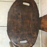 Paire de chaises brutalistes