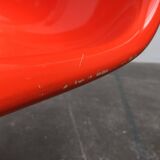 Mid-century Panton side chair set by Verner Panton for Herman Miller, 1960s.