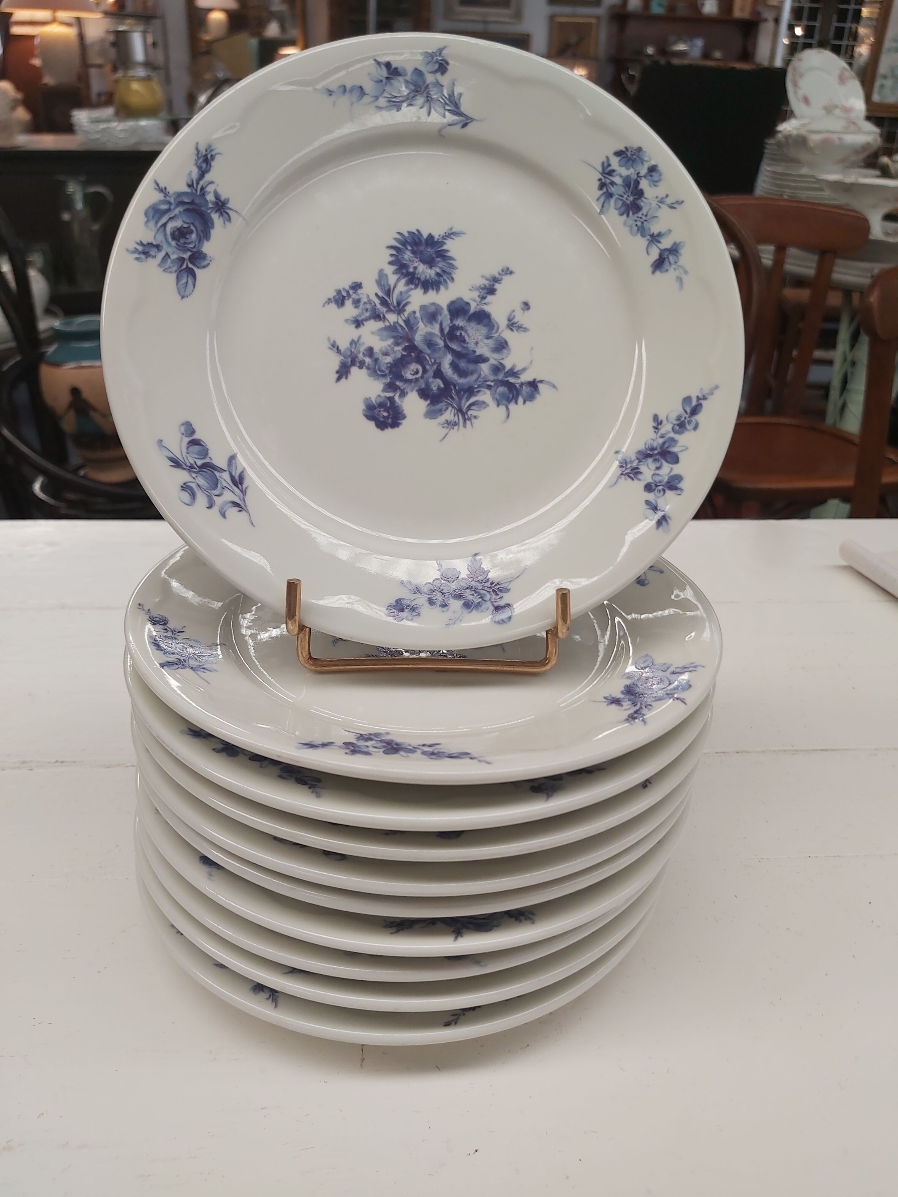 10 Pillivuyt dessert plates