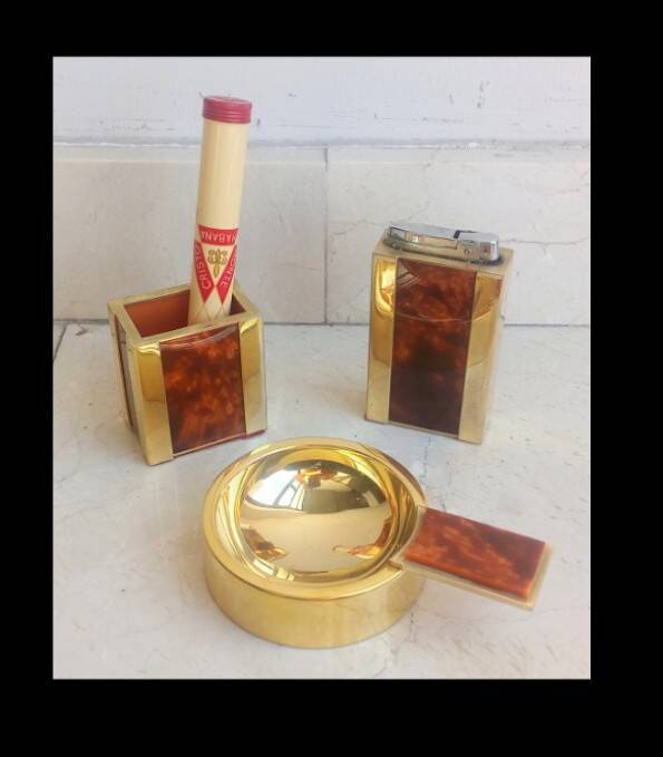 Cigar smoking set
