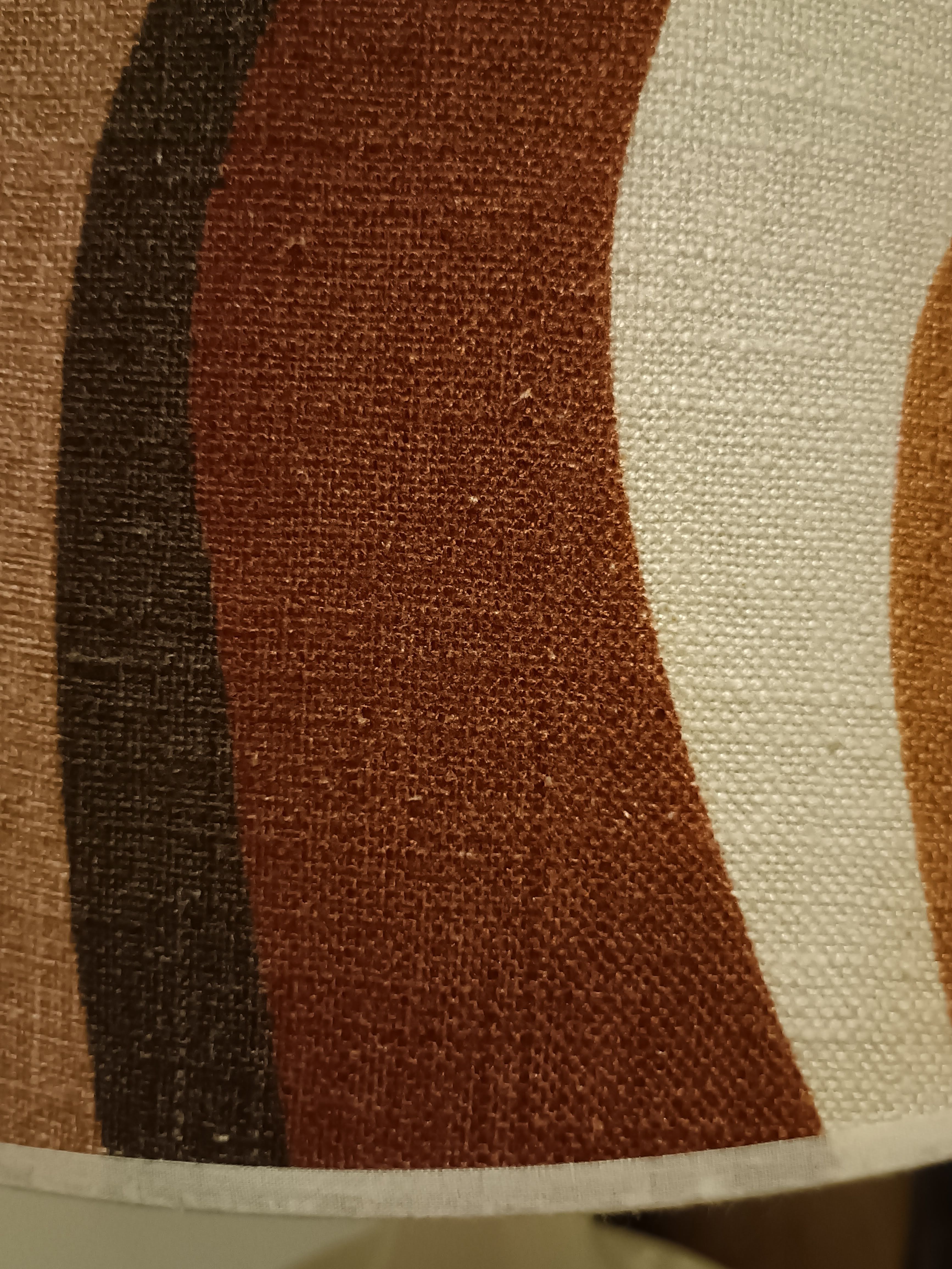 Vintage lamp from 1970 in alabaster - Italian lampshade