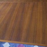 Large mid century teak extendable dining table 244 x 90 cm, Denmark 1960s