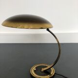 Brass bauhaus desk lamp 6751 by christian dell for kaiser leuchten, 1930s