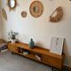Vintage low oak sideboard (shallow)