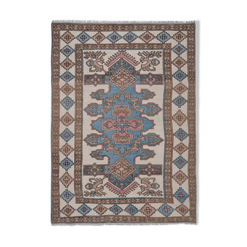 Vintage soft color turkish oushak rug 175 x 244 cm
