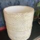 Vintage wool lampshade