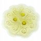 K4R Huta Józefina Assiette Citron ART DÉCO