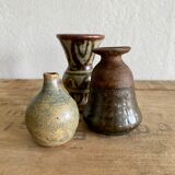 Trio of vases