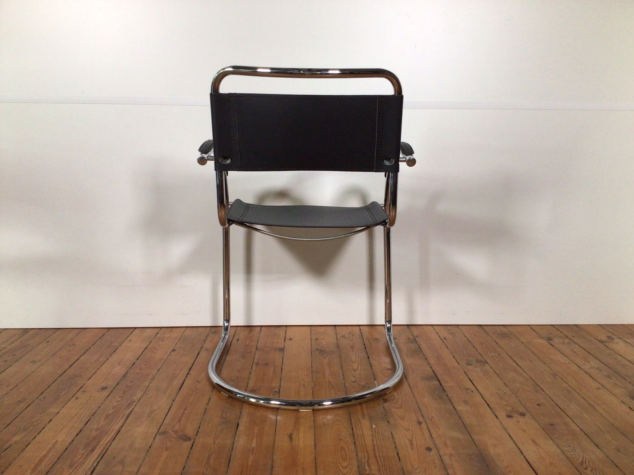 Set 4 chroom buisstoelen
