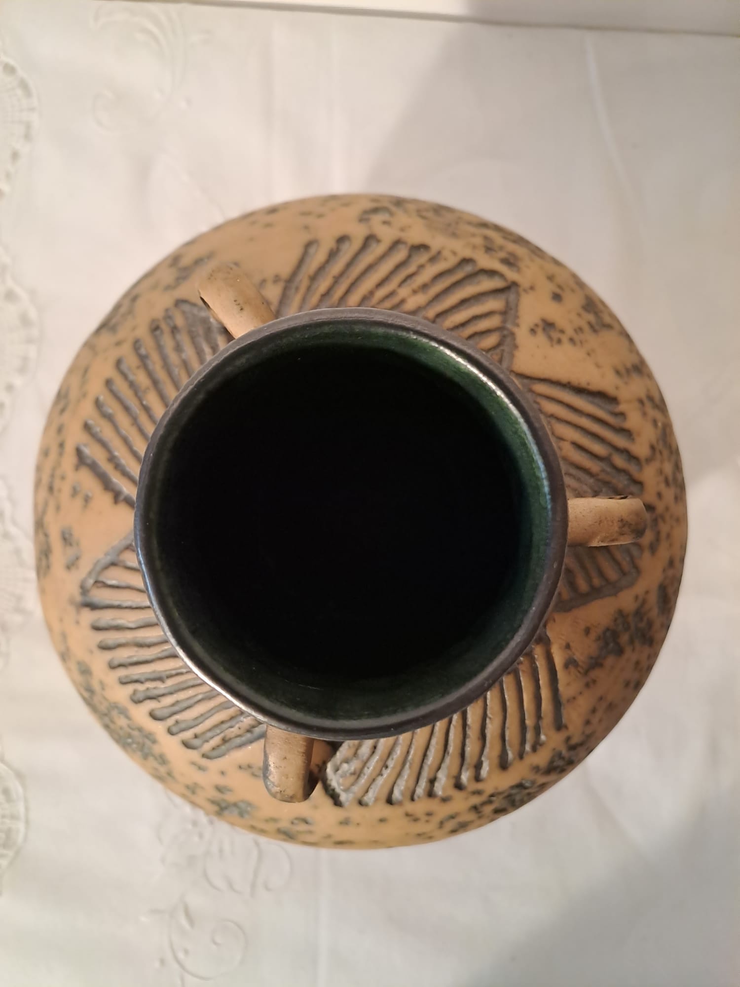West Germany ball vase