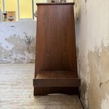 Jardinière années 50 palissandre constructiviste