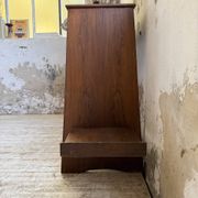 Jardinière années 50 palissandre constructiviste