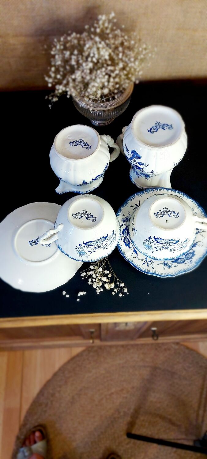 Lancaster tea set from Sarreguemines