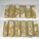 Case of 12 marble knife holders