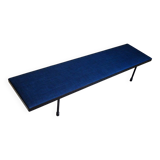upholstered bench, 1970