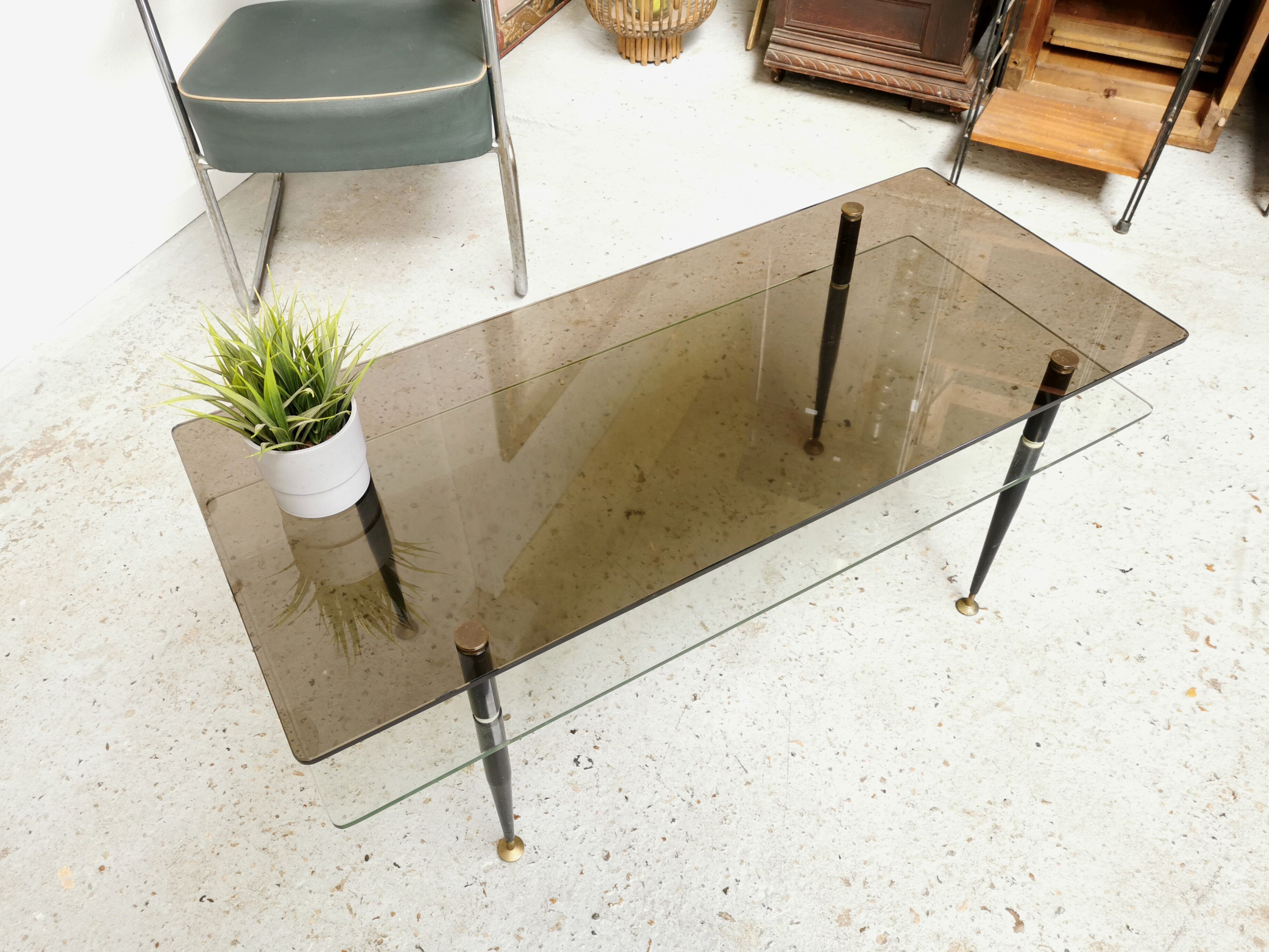 Vintage modernist coffee table 1950