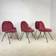 Serie de 6 chaises modèle 771 de Joseph-Andrè Motte édition Steiner