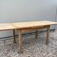 Table de ferme poncée 200 cm