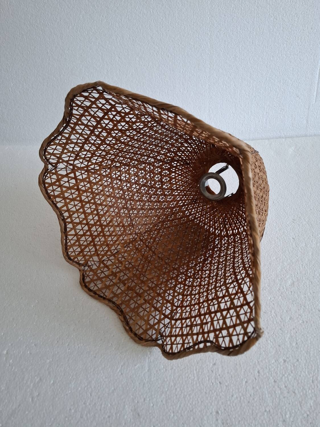 Tulip rattan pendant light