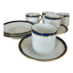 Coffee service CH. Field Haviland Limoges - 5 cups + saucers