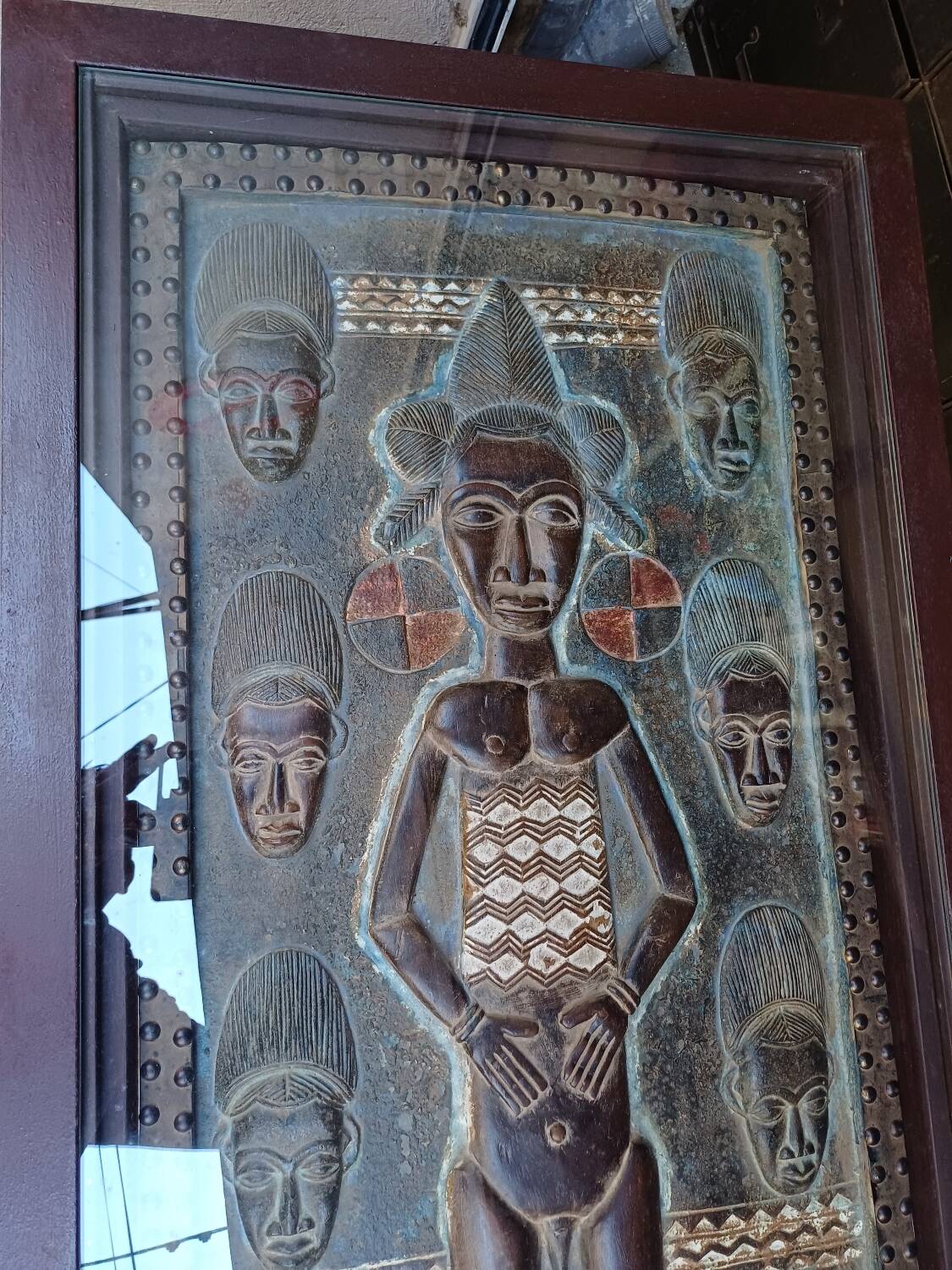 African design coffee table, Ivory Coast