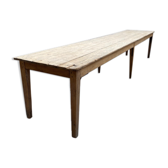Huge fir farm table