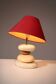 France pebble table lamp by François Chatain, 1980s