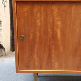 Teak bahut two doors 60s
