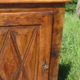 Louis XIII style corner cupboard