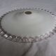 White opaline daylight and transparent wavy edge