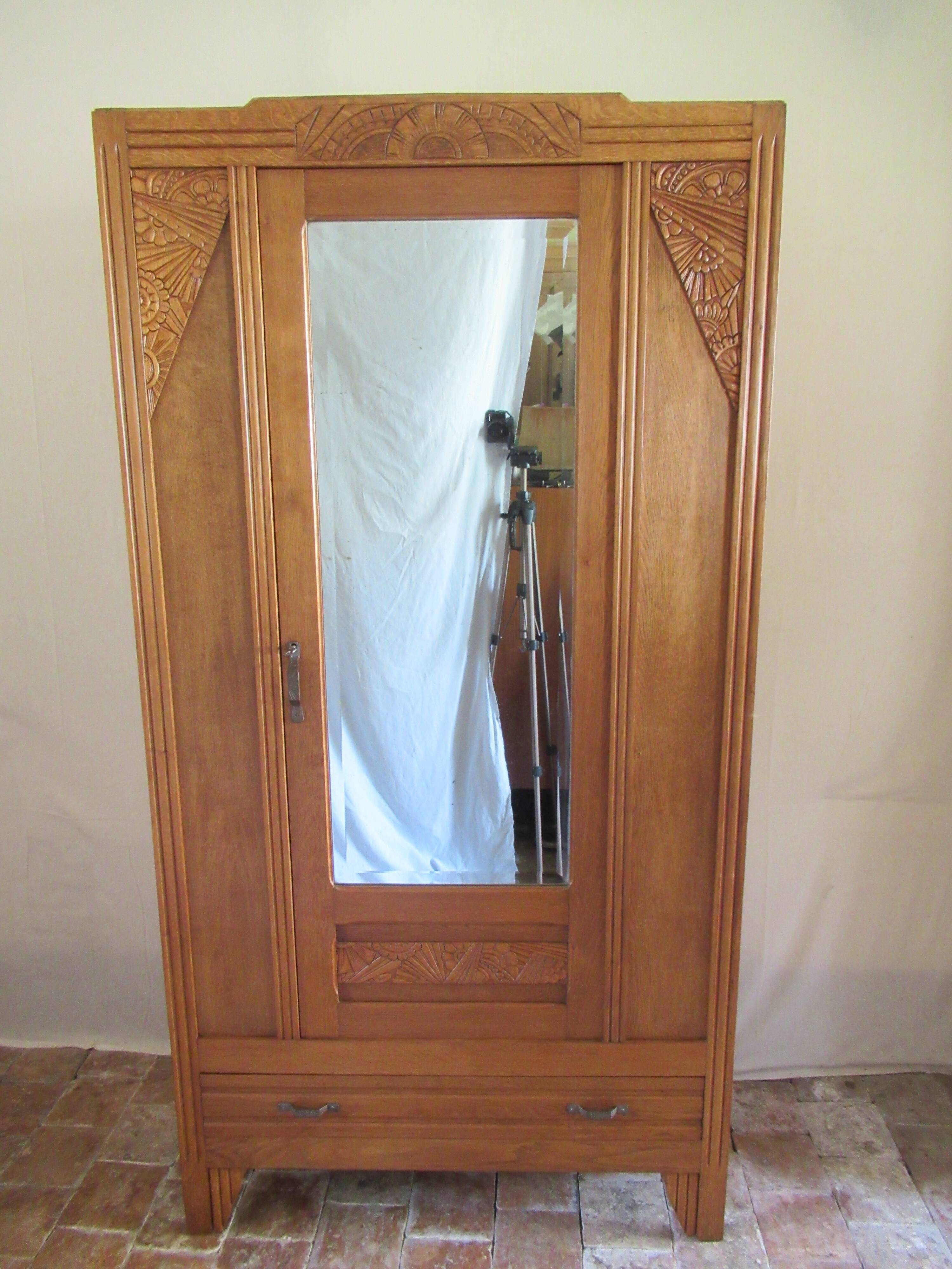 Parisian art deco wardrobe