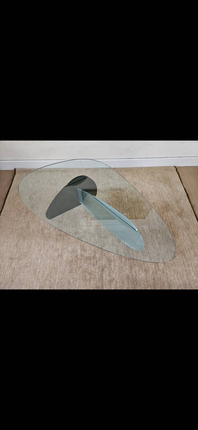 Table basse en verre