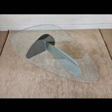 Table basse en verre