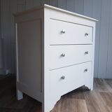 Commode rétro en bois rénovée