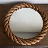 Mid century rope mirror Provence 1950