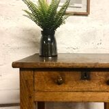 Small farmhouse table with drawer