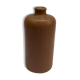 Light brown stoneware bottle