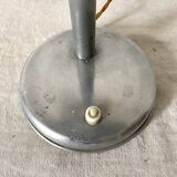 Art deco desk lamp in aluminum and sheet metal