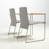 Set of two armchairs by walter antonis for 'tspectrum, netherlands - 1970's