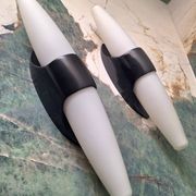 Pair of vintage Bo Niko wall lights, vintage design lighting