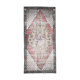 4x9 handmade distressed wool vintage rug 267x129cm