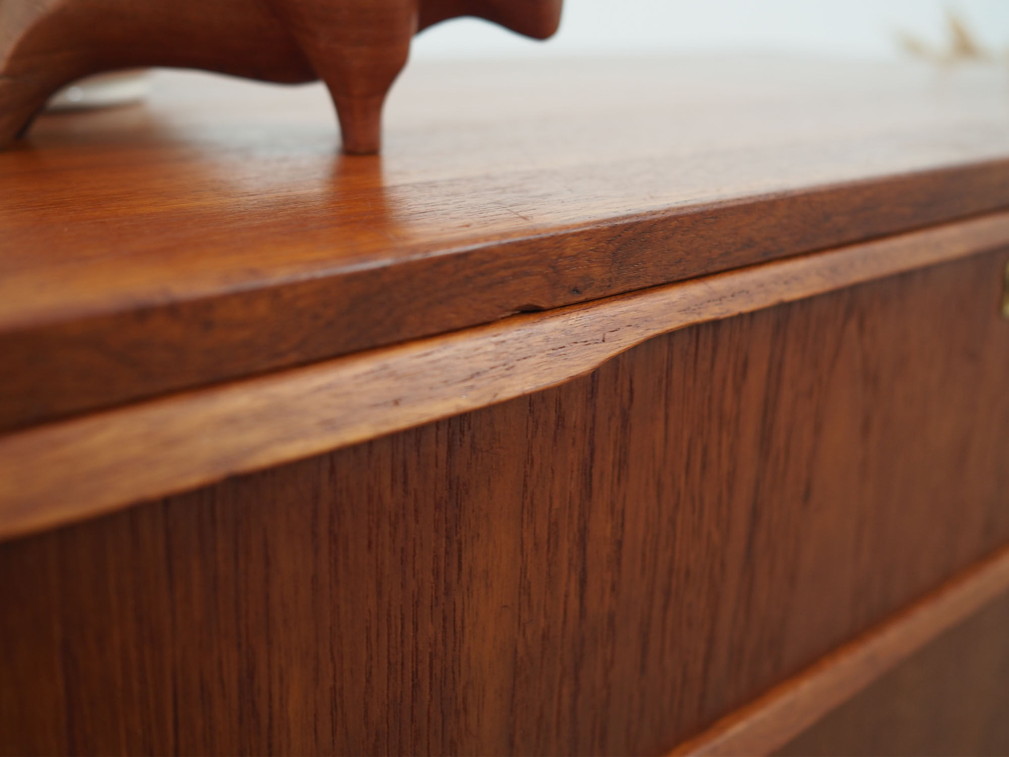 Teak chest of drawers, Danish design, 1970s, made in Denmark