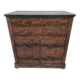 Commode ancienne en acajou flammé de style louis philippe