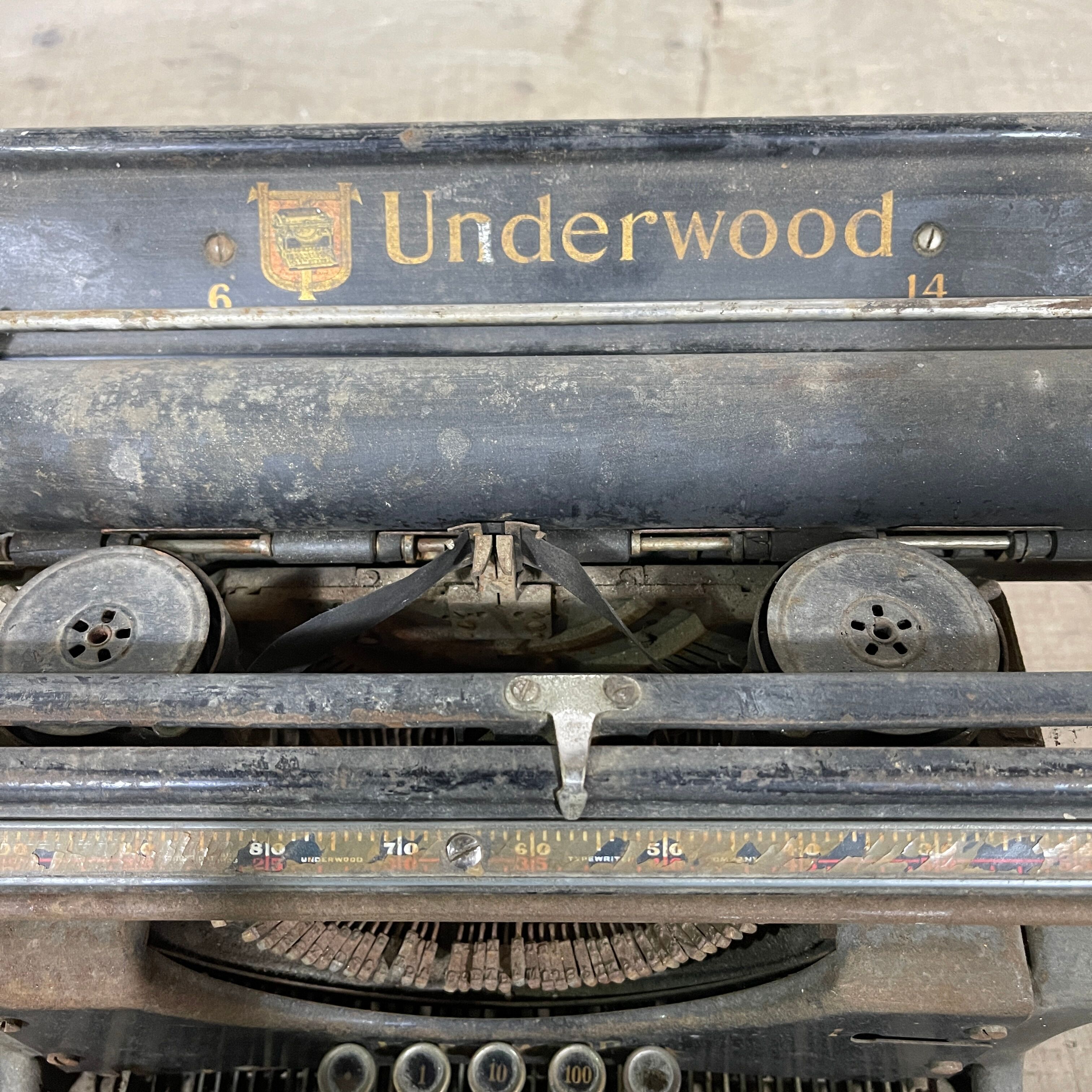 Underwood 14 typewriter